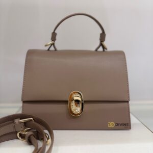 Furla Eclisse S Top Handle Taupe