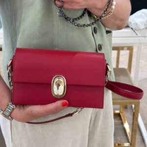 Furla Eclisse Mini Crossbody Cabernet